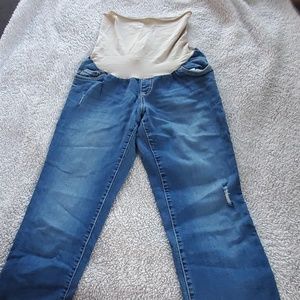 Indigo Fashion blue maternity Jeans